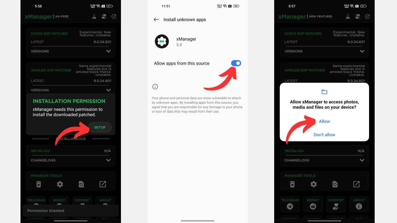 Install Spotify Premium APK From xManager 1
