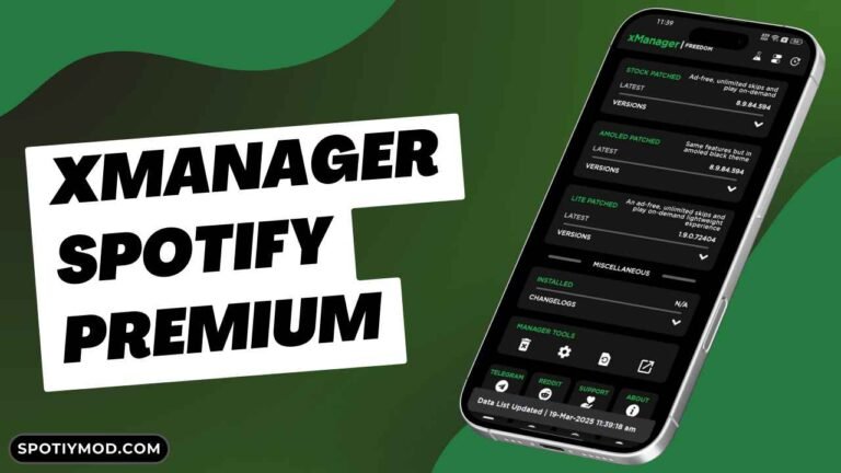 xManager Spotify Premium APK