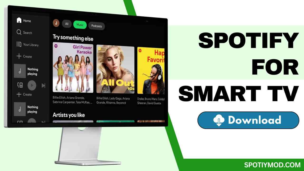 Download Spotify For Smart TV & Android TV (No Ads) 2025 1 Spotify For Smart TV